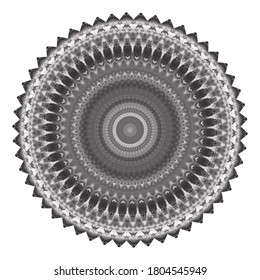 Ornamento semitónico, patrón monocromo. Estilo vintage del dibujo. Textura gruesa. Dibujo de puntos vintage. Resumen de antecedentes artísticos. Patrón simétrico moderno. Fondo de arte festivo. Elemento vector creativo
