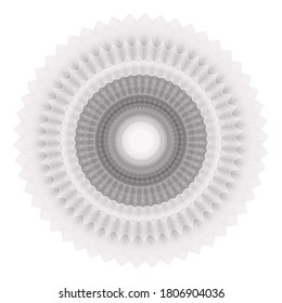 Ornamento semitónico, patrón monocromo. Estilo vintage del dibujo. Textura gruesa. Dibujo de puntos vintage. Resumen de antecedentes artísticos. Patrón simétrico moderno. Fondo de arte festivo. Elemento vector creativo