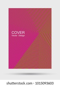 Halftone party flyer design with hipster digital background. Elegant annual report cover trendy background. Halftone texture lines made tech shape. Corporate report or party poster template.