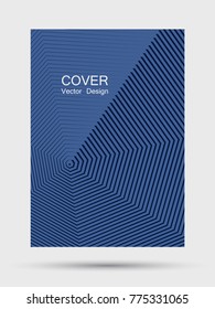 Halftone party flyer design with hipster digital pattern. Minimalist annual report cover trendy background. Halftone texture lines gradient flyer. Corporate report or party poster template.