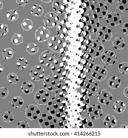 Halftone pattern.