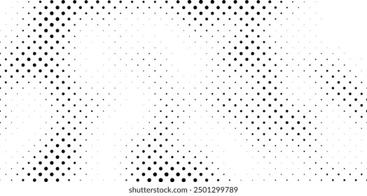 Halftone pattern abstract background. Gradient dot halftone pattern.	