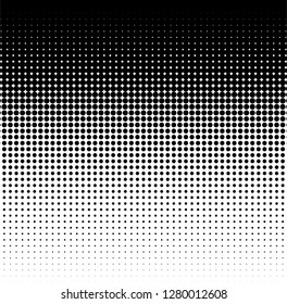 Halftone Pattern, Abstract Halftone Pattern, Halftone Dot Pattern Vector Art Illustration