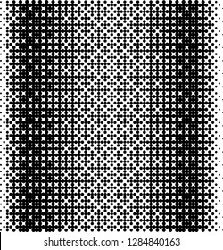 Halftone Pattern, Abstract Halftone Pattern, Halftone Dot Pattern Vector Art Illustration