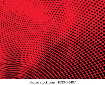 Halftone pattern. Abstract vector background