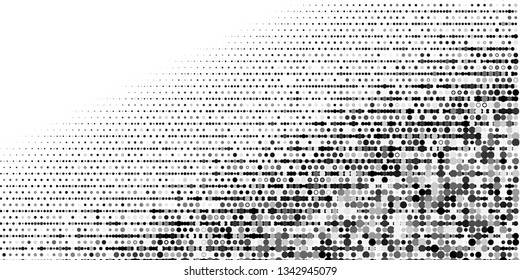 Halftone pattern background. Minimal geometric background.  Vector illustration . Abstract halftone texture with dots.