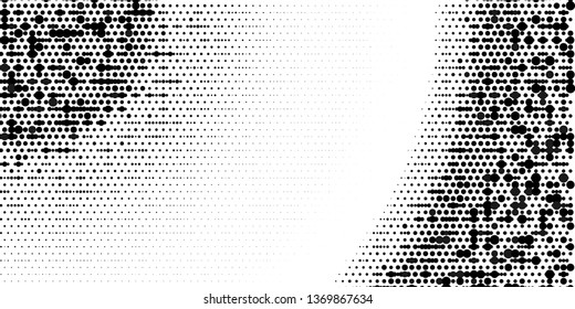 Halftone pattern background. Minimal geometric background.  Vector illustration . Abstract halftone texture with dots.