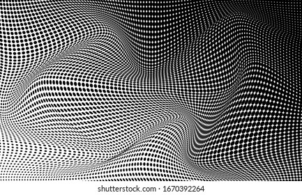 Halftone pattern. Halftone background. Halftone texture.