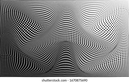 Halftone pattern. Halftone background. Halftone texture.