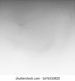Halftone pattern. Halftone background. Halftone texture