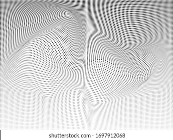 Halftone pattern. Halftone background. Halftone texture.