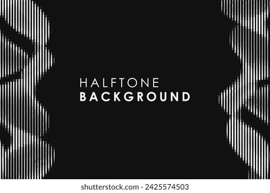 Halftone pattern. Halftone background. Halftone texture.