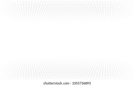 Halftone pattern background or vector abstract dot wave gradient backdrop