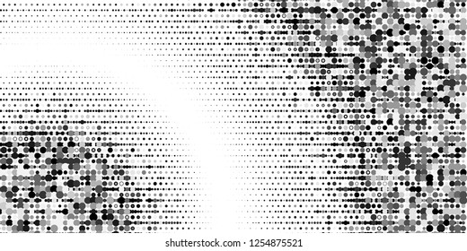 Halftone pattern background. Vector illustration . Minimal geometric background.  Abstract halftone texture with dots.