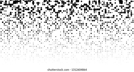 Halftone pattern background. Vector illustration . Minimal geometric background.  Abstract halftone texture with dots.