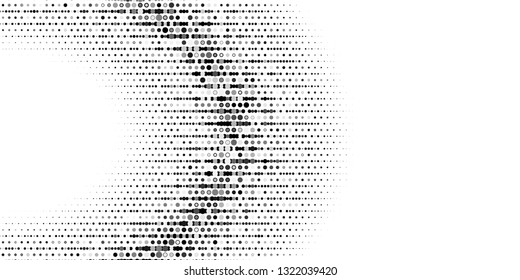 Halftone pattern background. Vector illustration . Minimal geometric background.  Abstract halftone texture with dots.