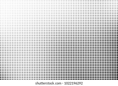 Halftone pattern black and white vector