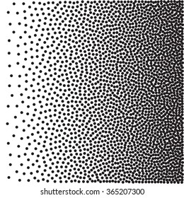 halftone pattern circle abstract modern dot background, black dots