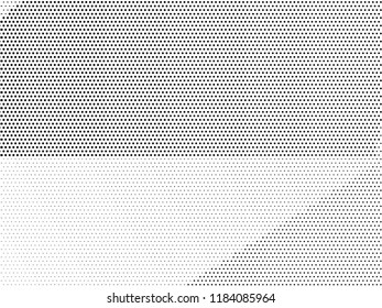 Halftone pattern. Comic background. Dotted retro backdrop with circles, dots. Design element for web banners, posters, cards, wallpapers, sites. Pop art style. Vector illustration. Black and white 
