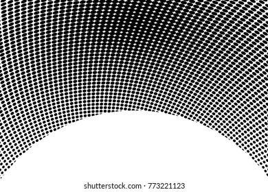 Halftone pattern. Comic background. Dotted retro backdrop with circles, dots. Design element for web banners, posters, cards, wallpapers, sites. Pop art style. Vector illustration.