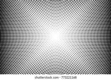 Halftone pattern. Comic background. Dotted retro backdrop with circles, dots. Design element for web banners, posters, cards, wallpapers, sites. Pop art style. Vector illustration.