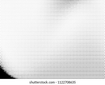 Halftone pattern Digital gradient with dots. Futuristic panel. Vector illustration. 