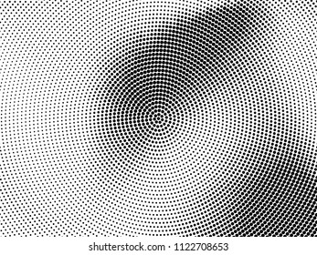Halftone pattern Digital gradient with dots. Futuristic panel. Vector illustration. 