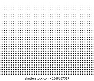 Halftone pattern for digital wallpaper design. Grunge halftone pattern. Futuristic vector illustration. Abstract dotted monochrome background. Vector illustration. Digital Gradient dots background.