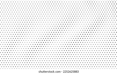 Halftone pattern dot background texture overlay grunge distress linear vector.