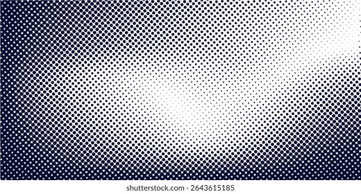Halftone pattern dot effect gradient background