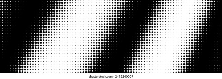 halftone pattern. Halftone dots background