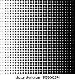 Halftone pattern. Gradient halftone dots background. Vector illustration.