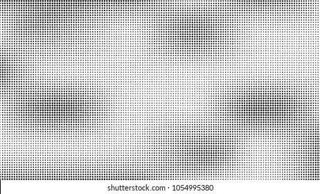 Halftone pattern. Gradient halftone dots background. Vector illustration.