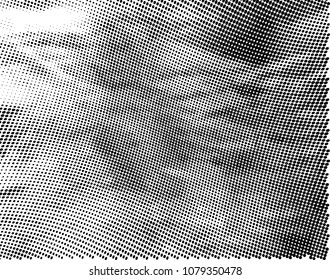 Halftone Pattern. Rough distress grunge texture background . Abstract Halftone Dots. Vector Illustration.