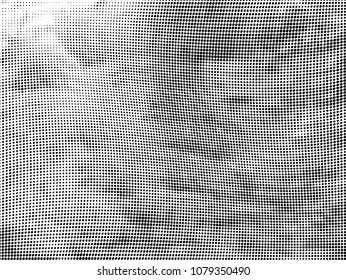 Halftone Pattern. Rough distress grunge texture background . Abstract Halftone Dots. Vector Illustration.