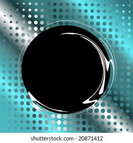 halftone pattern for text