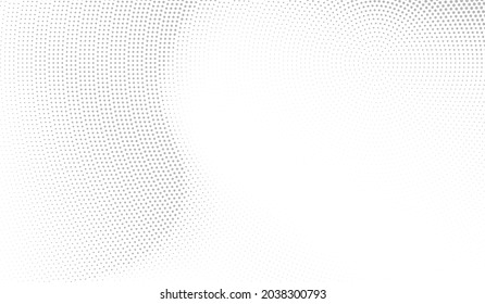 Halftone pattern texture vector abstract geometric background. Half tone hexagon texture.  Dynamic retro background. Honeycomb.