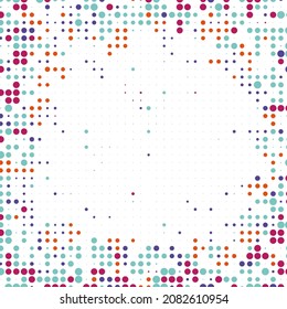 Halftone pattern texture vector abstract background. Modern background illustration.