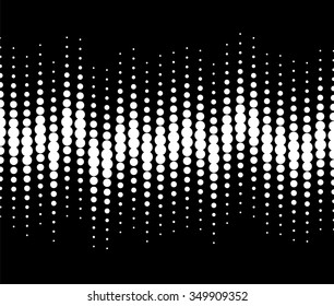 Halftone pattern vector