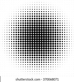 Halftone pattern vector