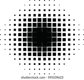 Halftone pattern vector