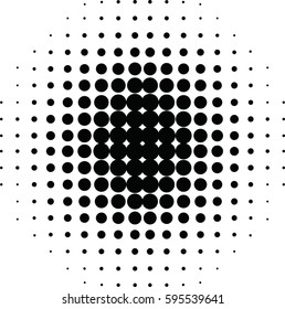 Halftone pattern vector