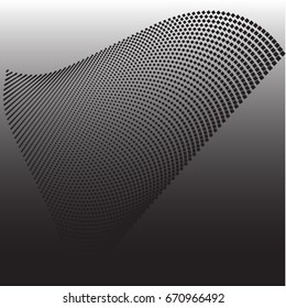 halftone pattern vector background