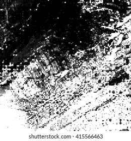 Halftone pattern. Vector illustration.