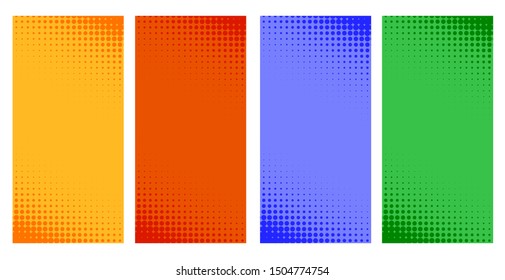 Halftone Pop Art Vector Illustration Background EPS10