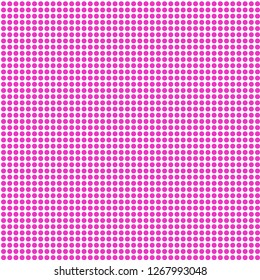 Halftone of purple halftone dots on a white background