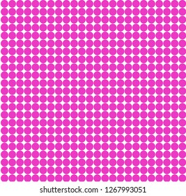 Halftone of purple halftone dots on a white background