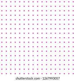 Halftone of purple halftone dots on a white background