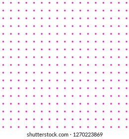 Halftone of purple halftone dots on a white background