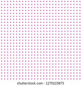 Halftone of purple halftone dots on a white background